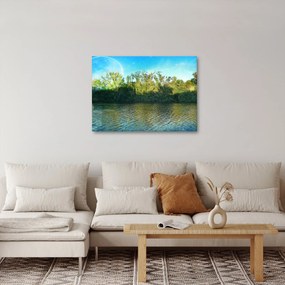 Kép - tó (70x50 cm)