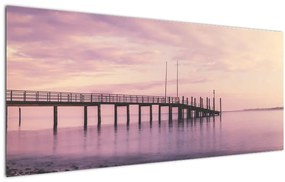Kép - Kikötő (120x50 cm)