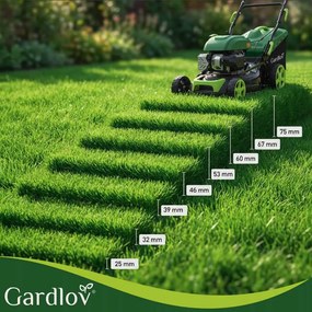 Benzinmotoros fűnyíró hajtással GARDLOV DriveX - 149 cm³, 50 l-es kosárral