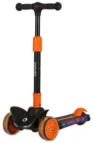 Lionelo - Gyermek roller TIMMY 3xAA narancs/fekete