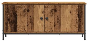 régi fa TV szekrény Régi fa Forgácslap 102 x 35 x 45 cm