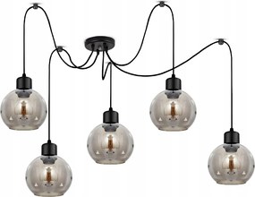 Üveg Mennyezeti Függő Lámpa Csillár Pók Golyók