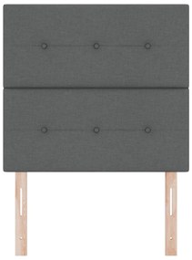 LED Fejtámla Sötétszürke 90 cm Szövet