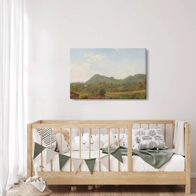 Kép - Simon Denis,  View Near Naples, reprodukciók (90x60 cm)