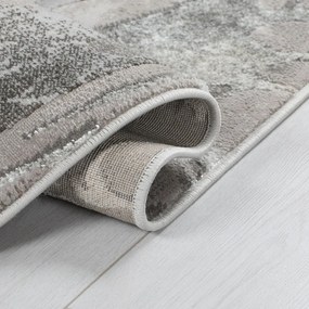 Szürke-ezüstszínű szőnyeg 300x400 cm Marbled – Flair Rugs