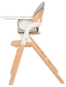 Lionelo - MEGAN 3 az 1-ben gyerek etetőszék White Wood