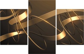 Kép - bronz szalagok (90x60 cm)