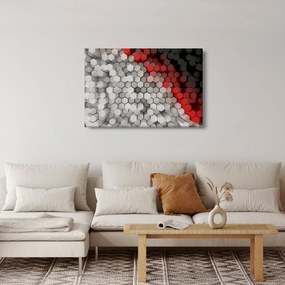Kép - 3D hatszögek (90x60 cm)