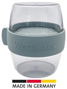 Westmark MINI kétrészes uzsonnás doboz, 400 ml, kék