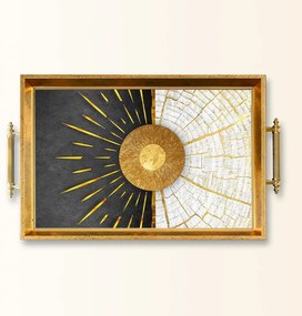 Üveg tálca, 38×24 cm – TPEA9834