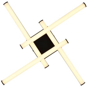 Globo 67342-24 - LED Mennyezeti lámpa KIRINA LED/24W/230V 3000K fekete