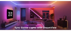 Govee - LED RGBICW Dimmelhető szalag COB 3780 diódák 3m Wi-Fi Matter