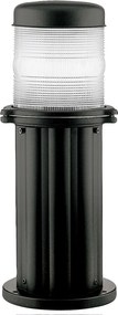 NOVOLUX 228B-G05X1A-02 OMO Modern Kültéri Állólámpa Fekete, Átlátszó E27 IP55