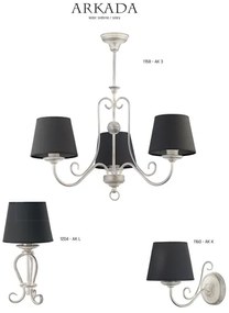 Jupiter 1204 - Asztali lámpa ARKADA 1xE27/60W/230V