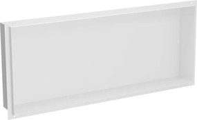 Mexen X-Wall-NR fülke nélküli szegély nélküli polc, 75 x 30 cm, fehér - 1921753010
