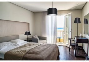 Állólámpa ARDEN 1xE27/60W/230V fekete/fehér