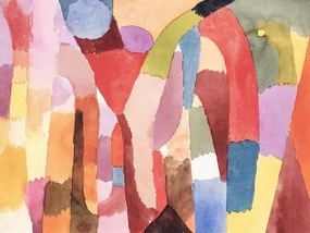 Reprodukció Movement of Vaulted Chambers, Paul Klee