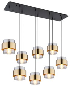 Globo 15560-8H - Csillár zsinóron MILLEY 8xE27/60W/230V