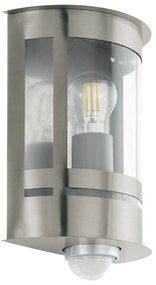 Eglo 97284 Tribano kültéri fali lámpa, rozsdamentes acél (inox), E27 foglalattal, max. 1x60W, IP44