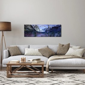 Kép - Yosemite, USA (órával) (90x30 cm)