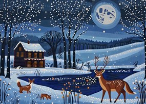 Poszter 70x50cm Jövő Tél