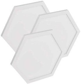 Bővítő készlet 3x RGBIC dimmelhető LED panel 1,8W 230V Wi-Fi Tuya