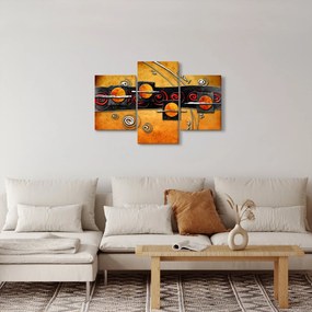 Az absztrakció képe - Bolygók (90x60 cm)