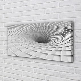 Canvas képek 3d geometriai garat 100x50 cm