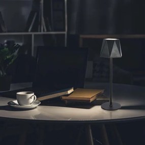 LED Dimmelhető Asztali lámpa tölthető LED/4W/5V 3000-6000K 1800 mAh fekete