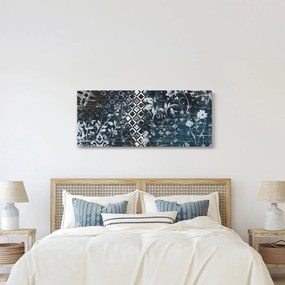 Kép virágos dekorációval (120x50 cm)