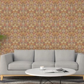 Arthouse Signature 2 Folk Floral barna-lila madaras vlies tapéta – 100198AH
