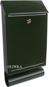 Postalåda Tubussal A-4T Olivazöld