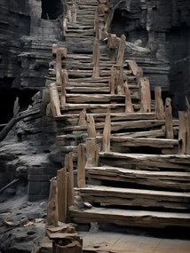 Poszter 60x80cm Lépcsők az ismeretlenhez