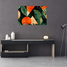 Kép - Geometrikus természeti minták II. (90x60 cm)