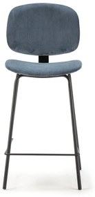 Kék bárszék szett 2 db-os (ülésmagasság 66 cm) Arus – Marckeric