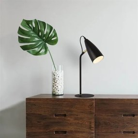 Searchlight EU60970BK - Asztali lámpa STYLUS 1xE14/7W/230V fekete