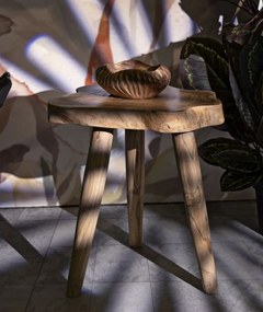 Budut zsámoly, teak ø 38x45cm