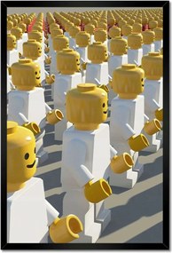 Poszterek keretben 40x60 Emberhadsereg