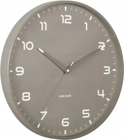 Szürke falióra nappaliba, konyhába, étkezőbe modern Orgullo