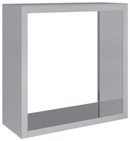 horganyzott acél tűzifatároló 100 x 40 x 100 cm