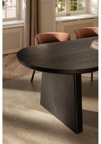 Étkezőasztal kőrisfa dekorral 100x200 cm Blair – MOME