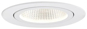 6 darabos fehér süllyesztett spotlámpa készlet 9,5 cm LED-del 1300 lm szabályozható IP65 - Gaius