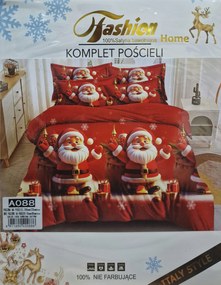 Karácsonyi ágyneműhuzat Fashion 200/220 mikulás