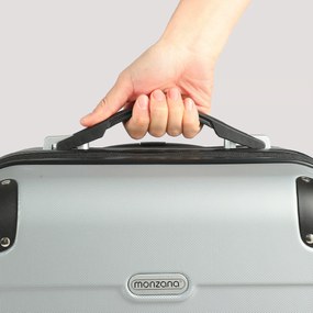 Deuba Essential L bőrönd – ezüst