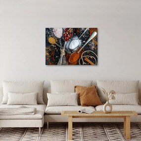 Fűszerek képe (70x50 cm)