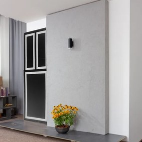 BRILAGI - RGBW LED kültéri fali lámpa MATERA 2xGU10/4,8W/230V fekete IP54