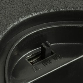 RENDL SONO 30 felületre szerelhető fekete műanyag 230V LED 30W IP65 3000K 4000K 6000K