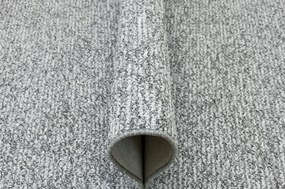 Szürke Szőnyeg Nappaliba Hurkos Strapabíró Vastag Szövésű Ohio 250x300 cm