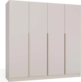 Senso 4D gardróbszekrény, 200x56.5x200 cm, kasmír