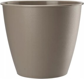 Dekoratív virágcserép 15 x 14 cm bézs univerzális